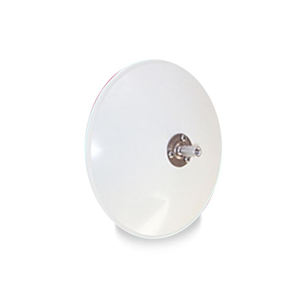 8" Polypropylene Convex Black